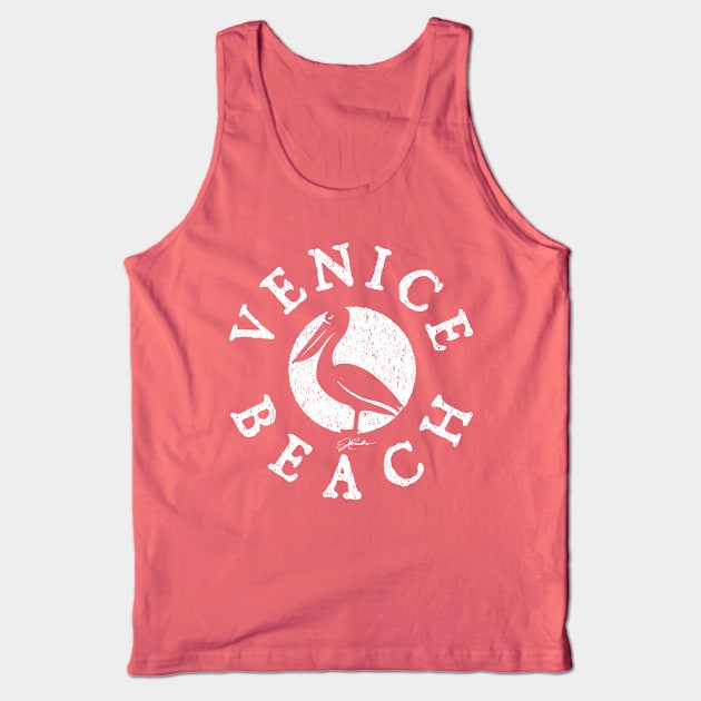 Venice Beach - Pelican Tank Top by jcombs